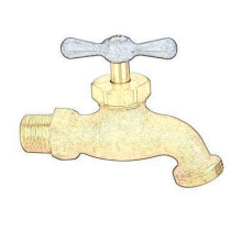 Brass bib tap bibcock zinc bibcock taps faucet sanwa